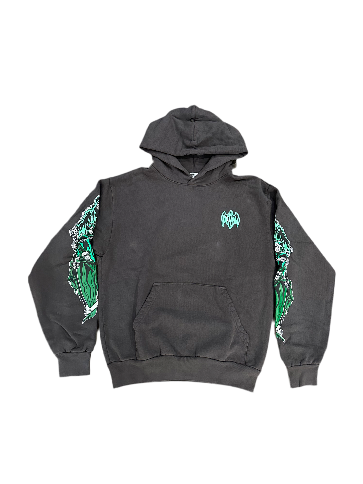 Warren Lotas 'Three Reapers Hoodie' Green