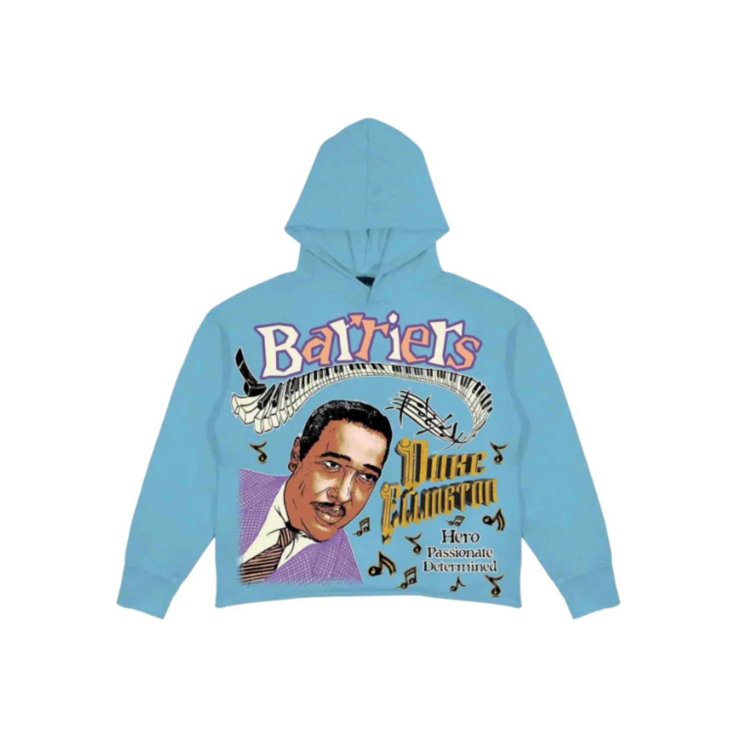 Barriers Duke Ellington Hoodie - Blue