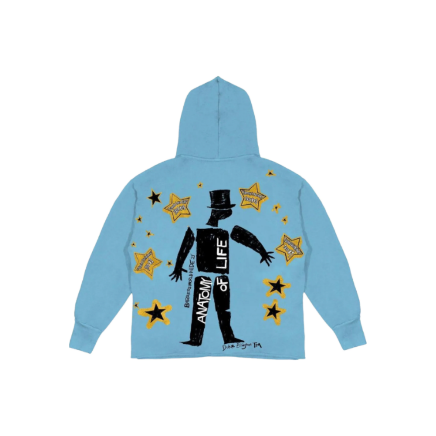 Barriers Duke Ellington Hoodie - Blue