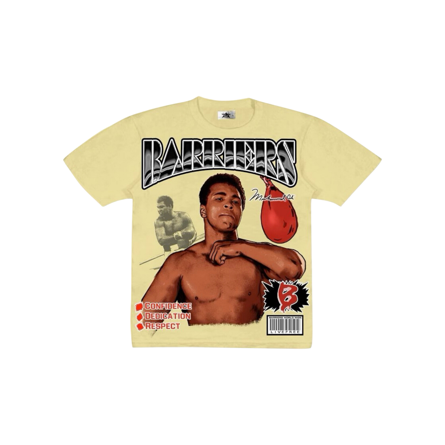 Barriers Ali Yellow Tee