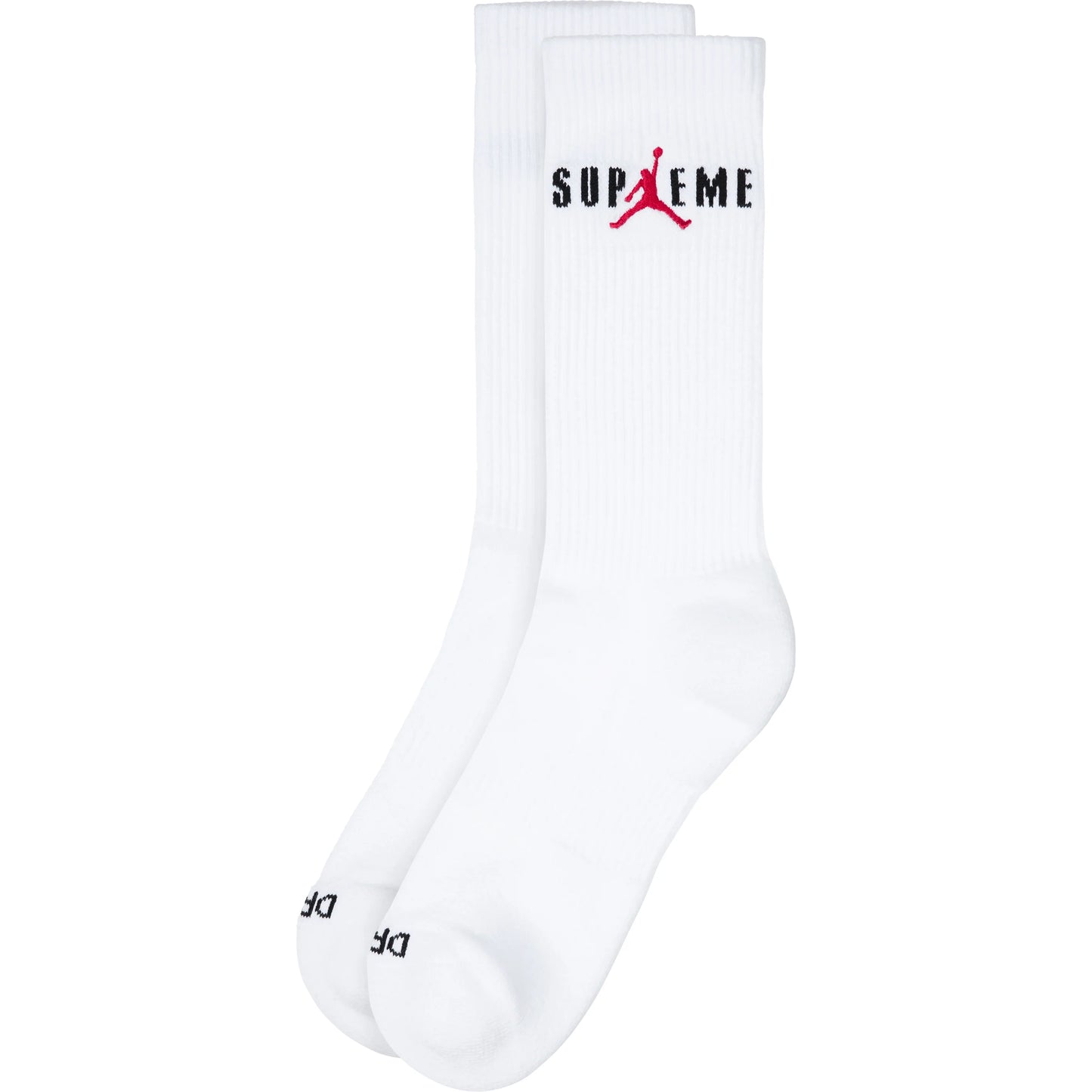 Supreme x Jordan Socks White (2 pack)