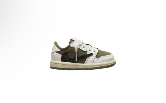 Air Jordan 1 Low x Travis Scott Medium Olive (TD)