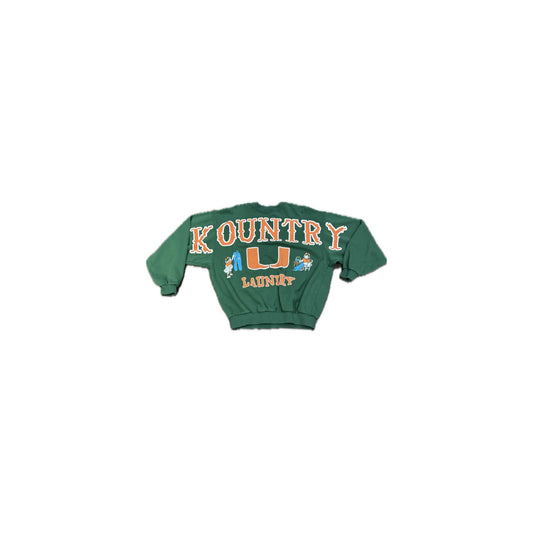 Kapital 'One Size Fits All' Crewneck Green