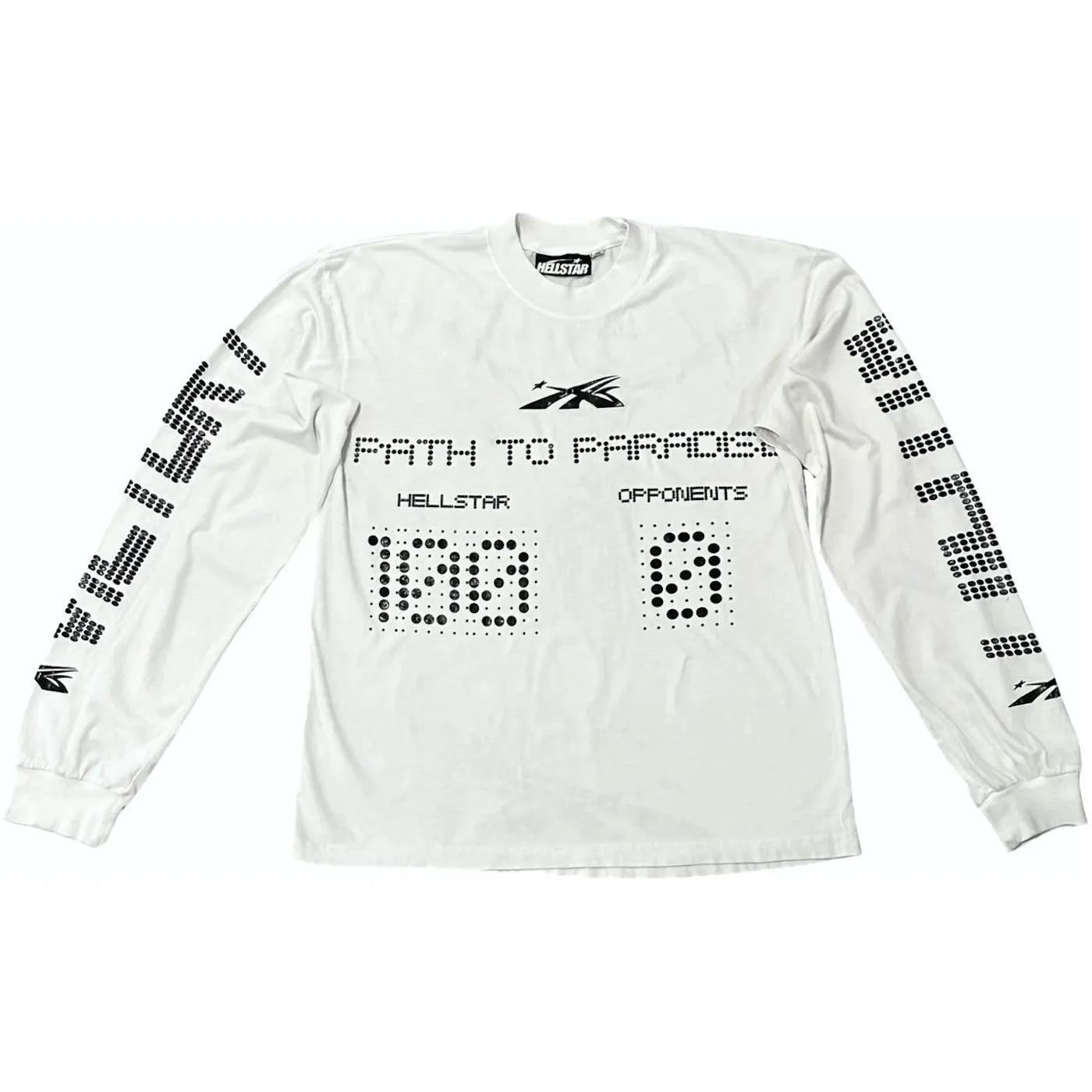 Hellstar Scoreboard Long Sleeve White