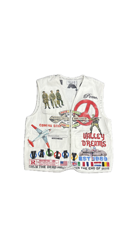 Vale War Vest White