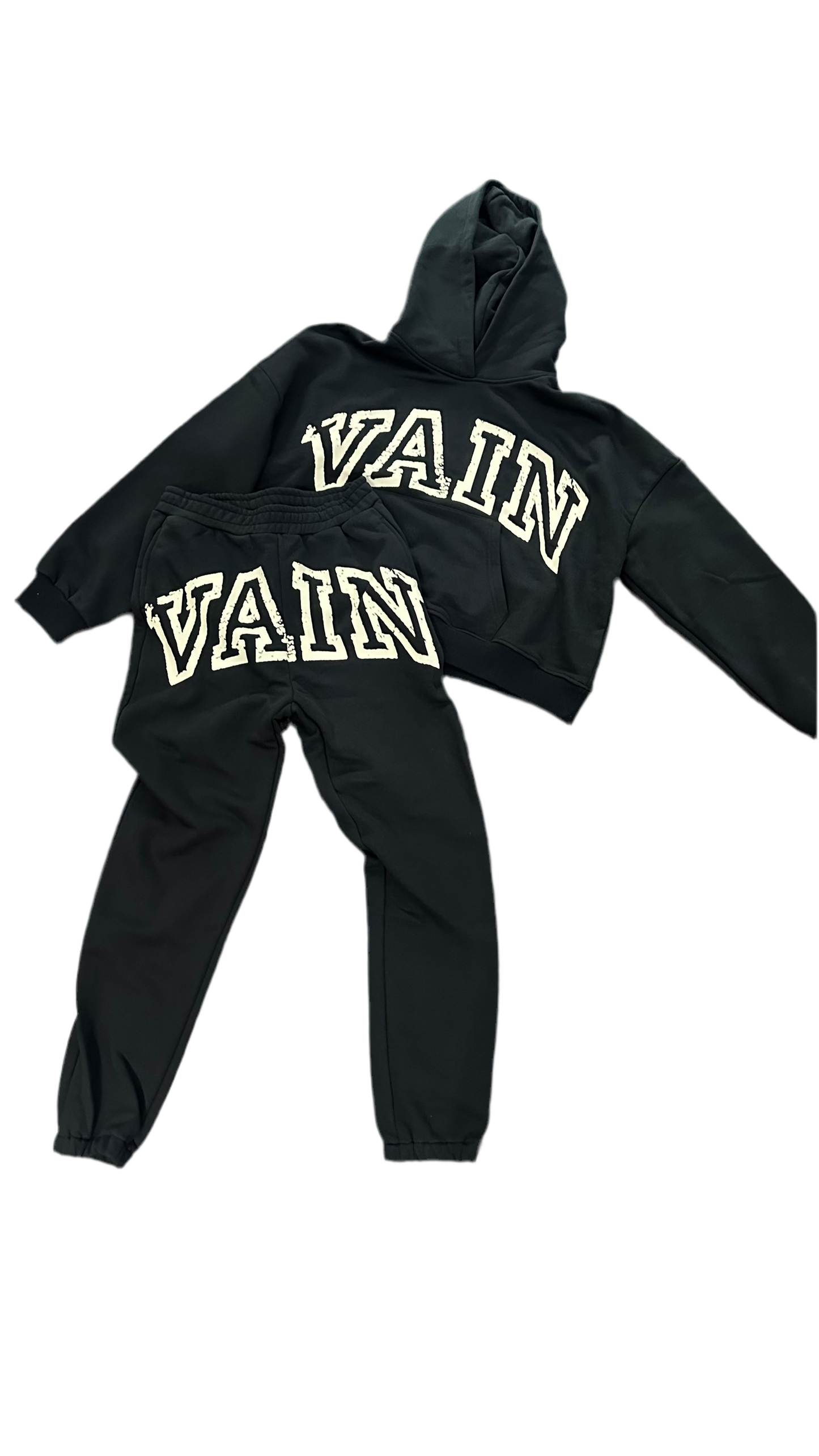 Saint Vanity Vain Sweatsuit Black