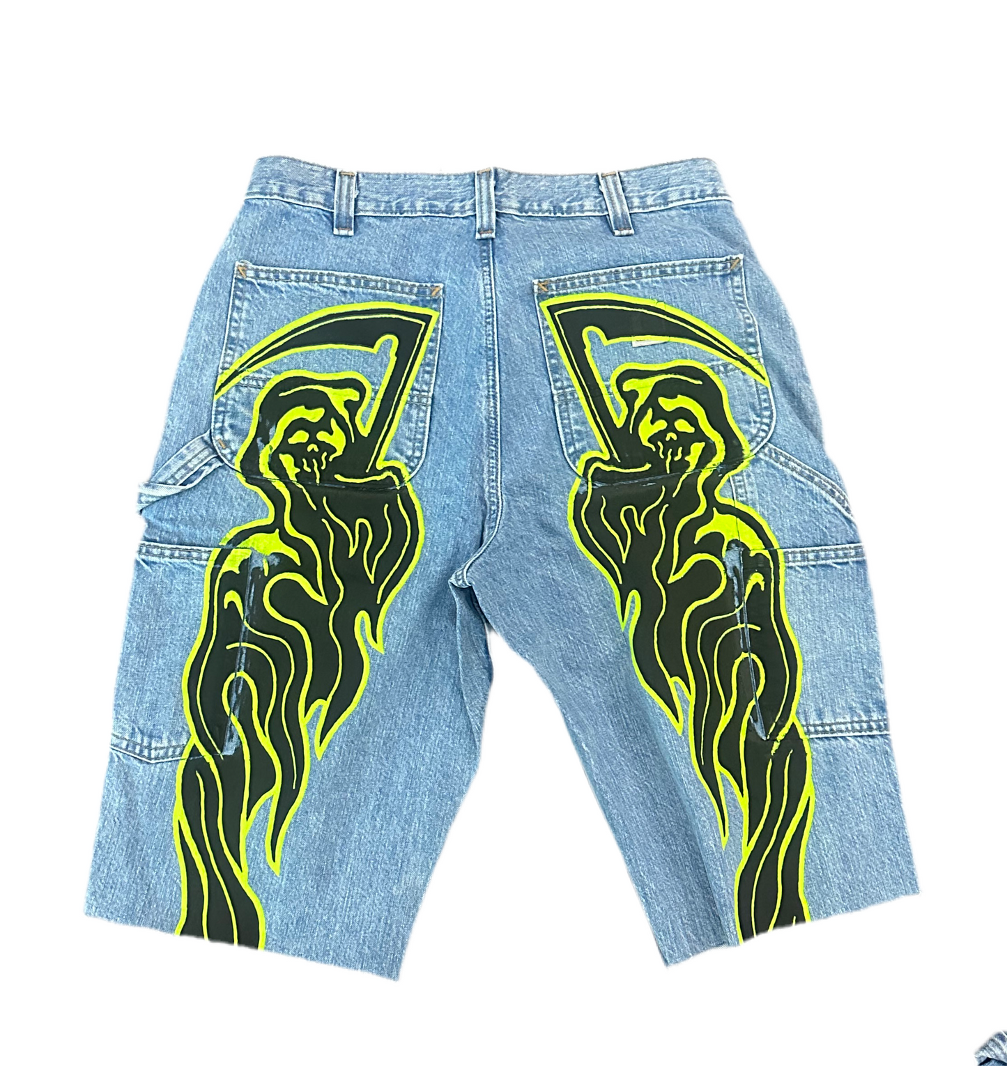 Warren Lotas Jean Shorts ‘Jorts’ Green