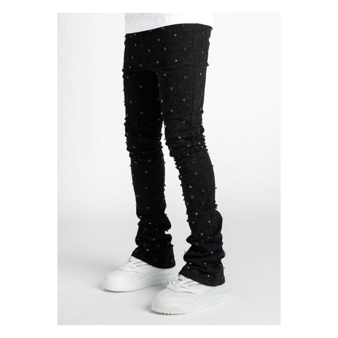 Guapi Jeans Black Rhinestone