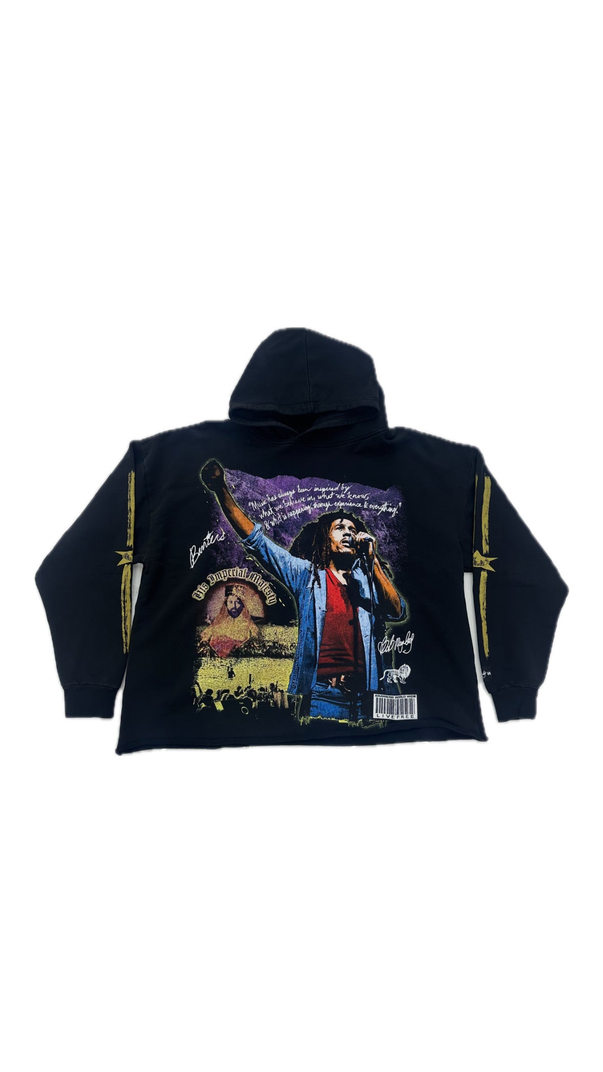 Barriers Bob Marley Hoodie