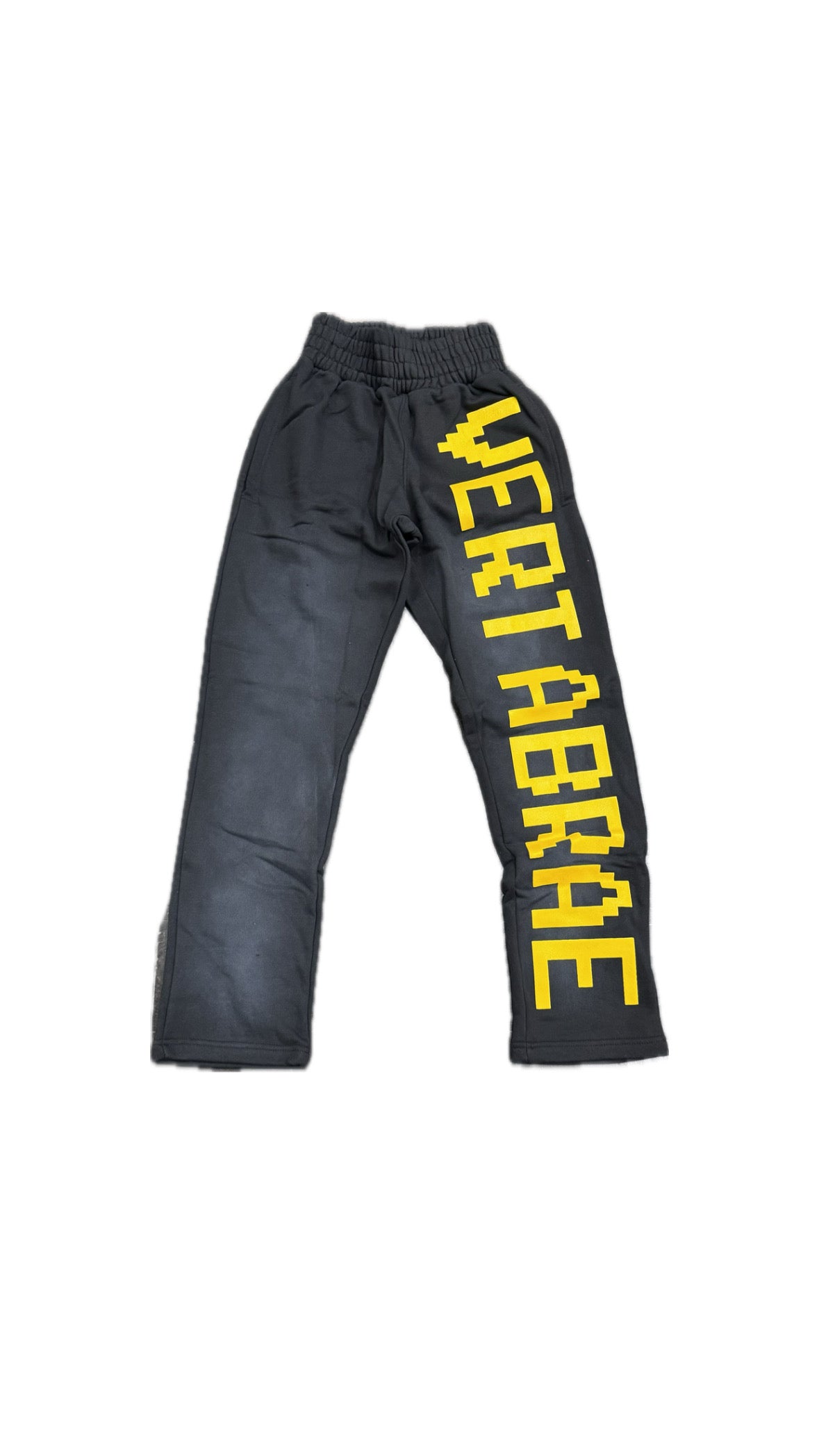 Vertabrae Sweatpants- Black/Yellow