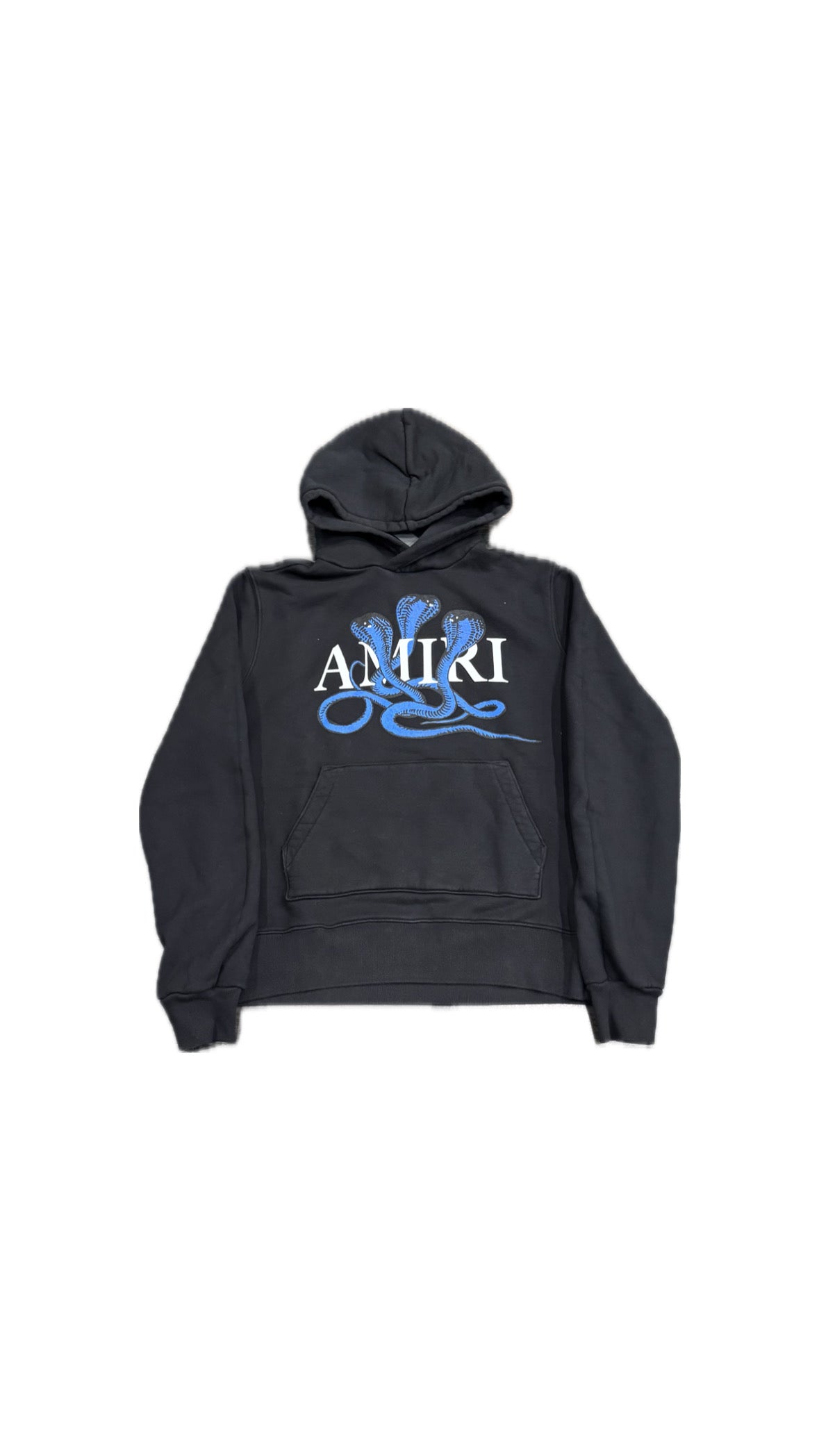 Mike Amiri Snake Hoodie-Blue