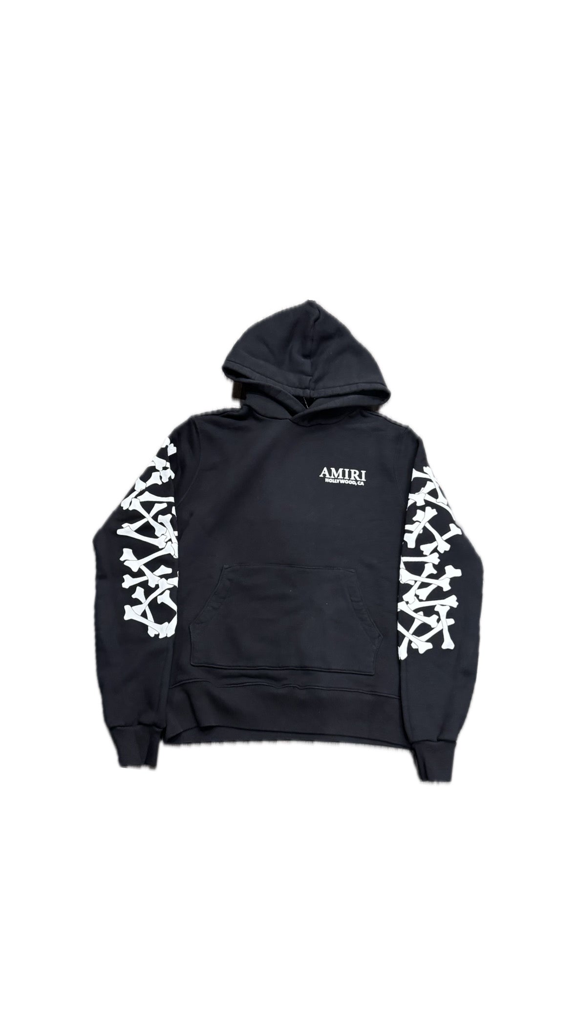 Mike Amiri Bones Hoodie-Black