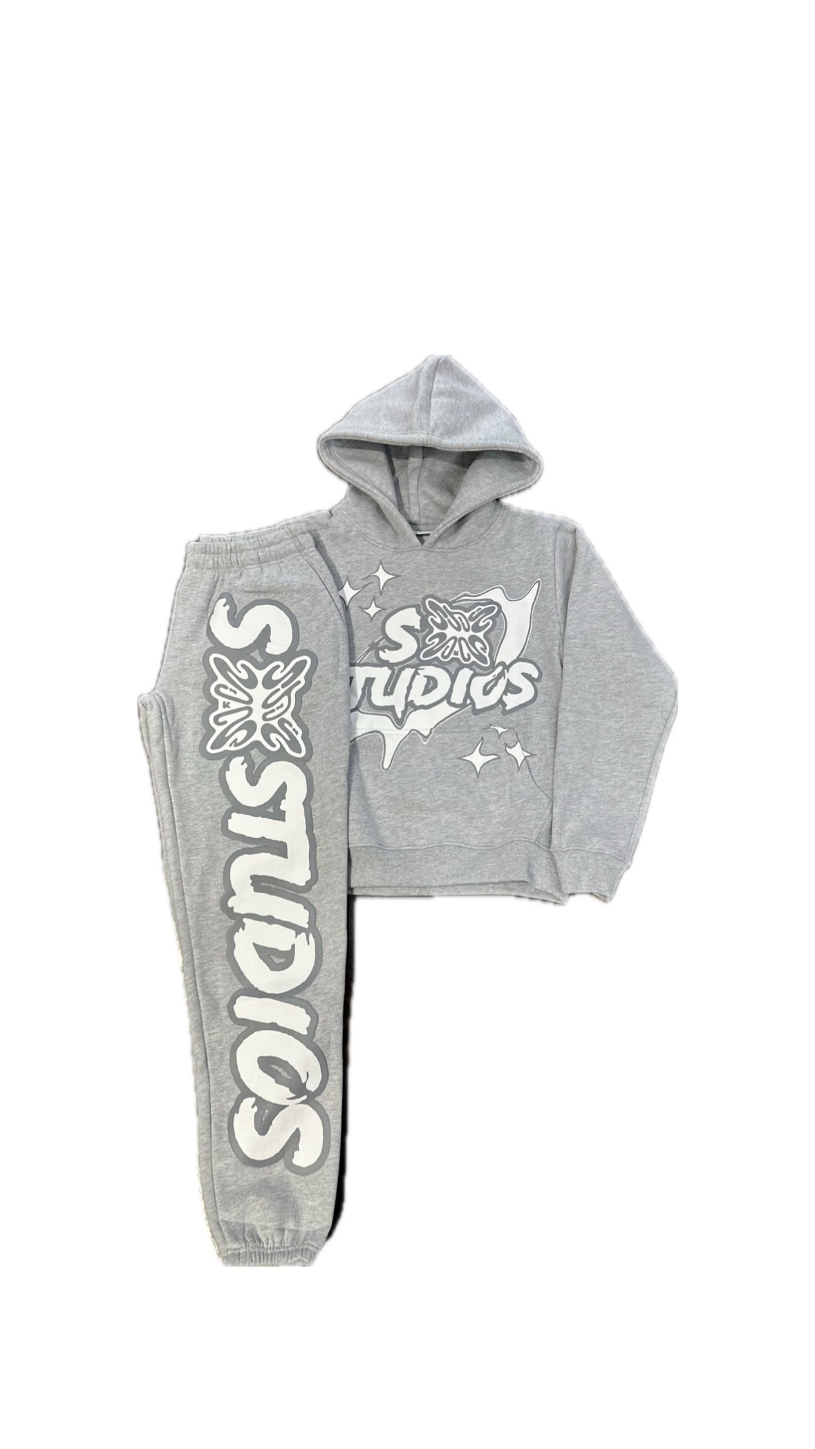 SB Studios Sweatsuit 'Grey/White'