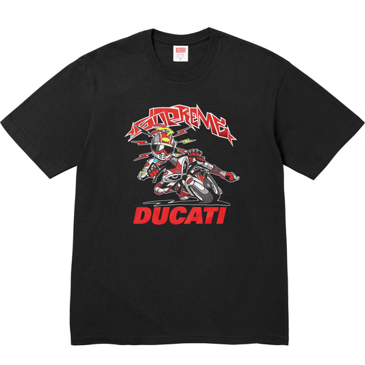 Supreme Ducati 'Bike Tee' Black