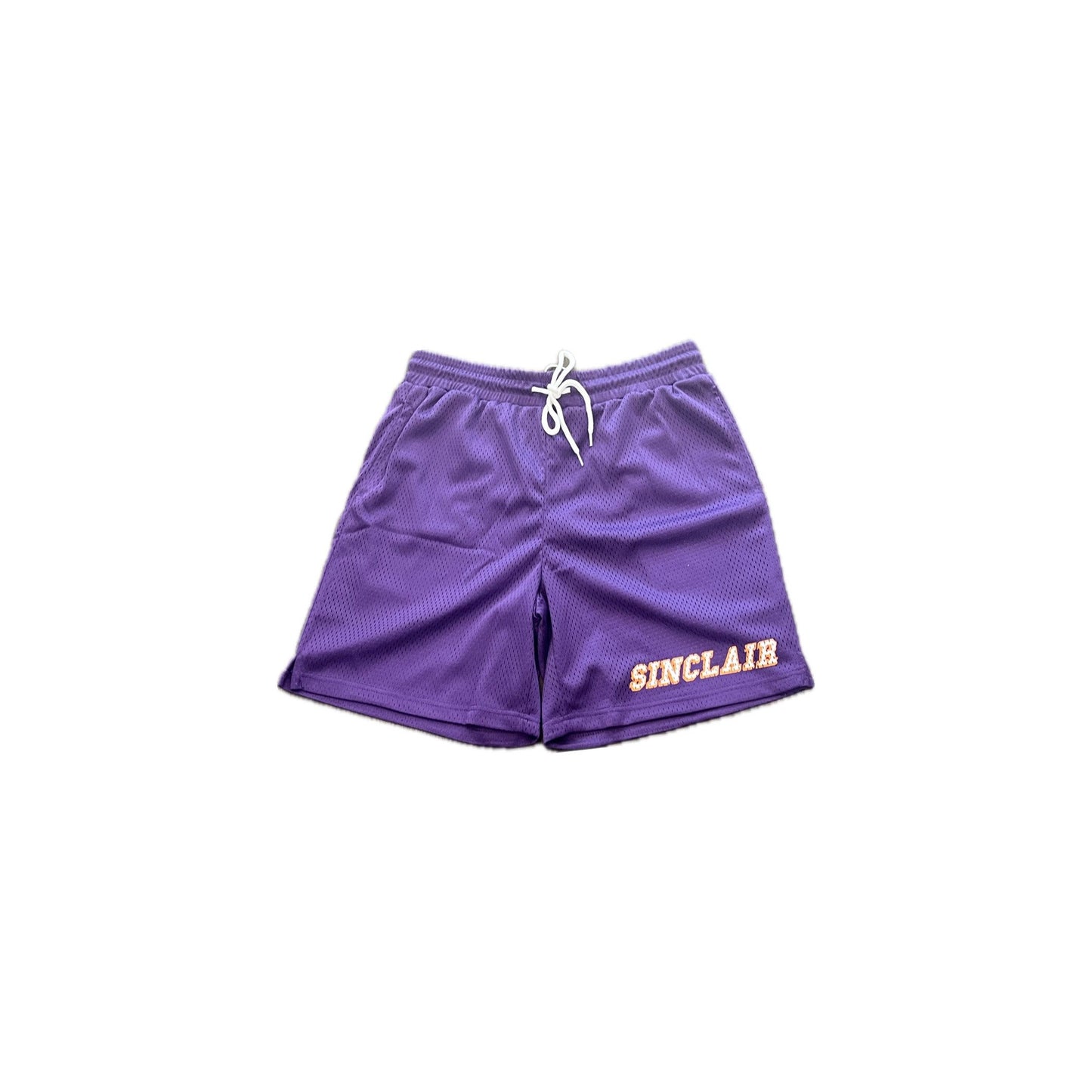 Sinclair Purple Mesh Shorts