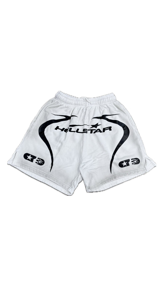 Hellstar Sports Sweat Shorts 'White'