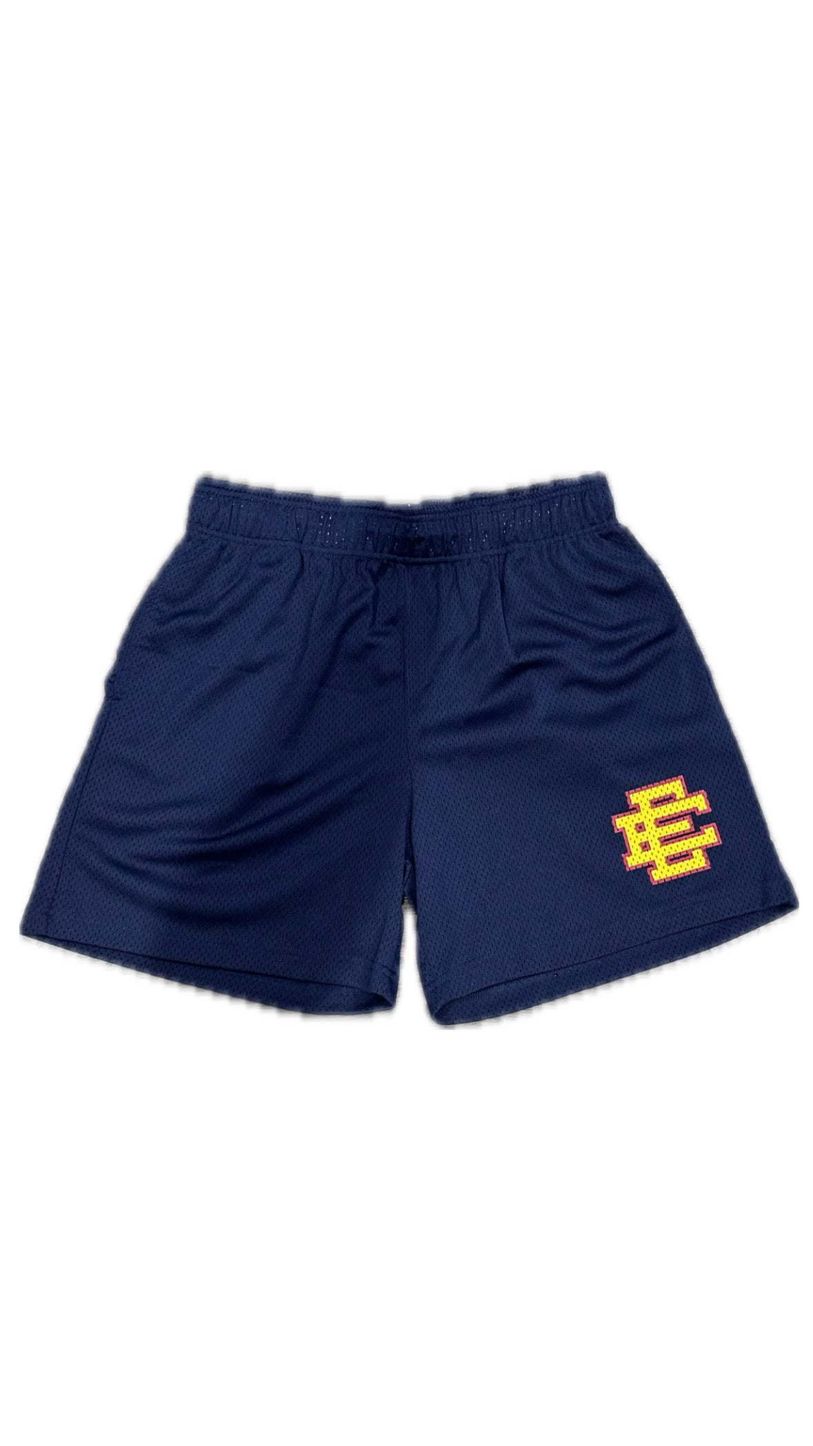 Eric Emanuel EE Basic Shorts Navy/Yellow/Red