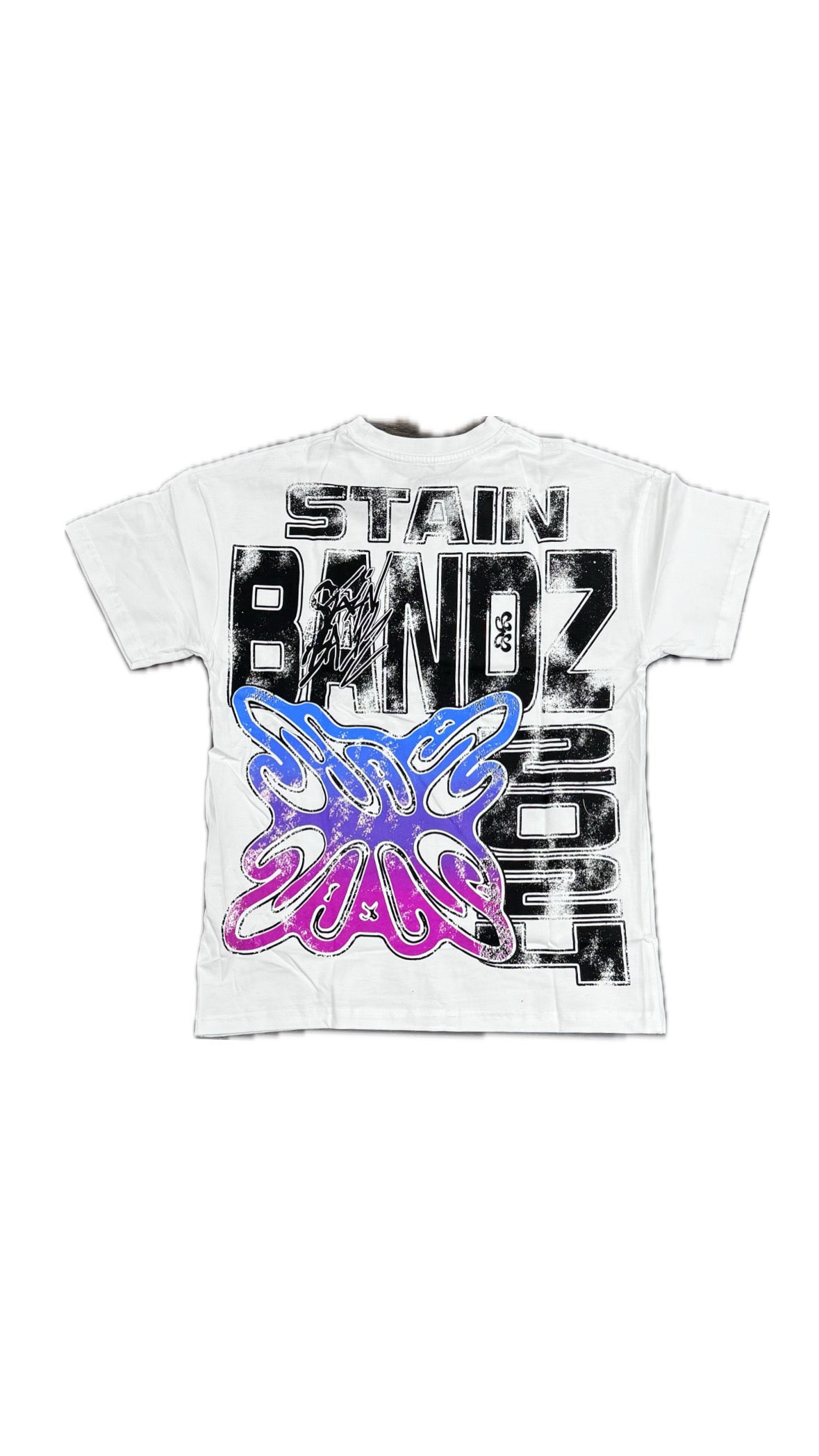 SB Studios White/Blue/Pink Tee