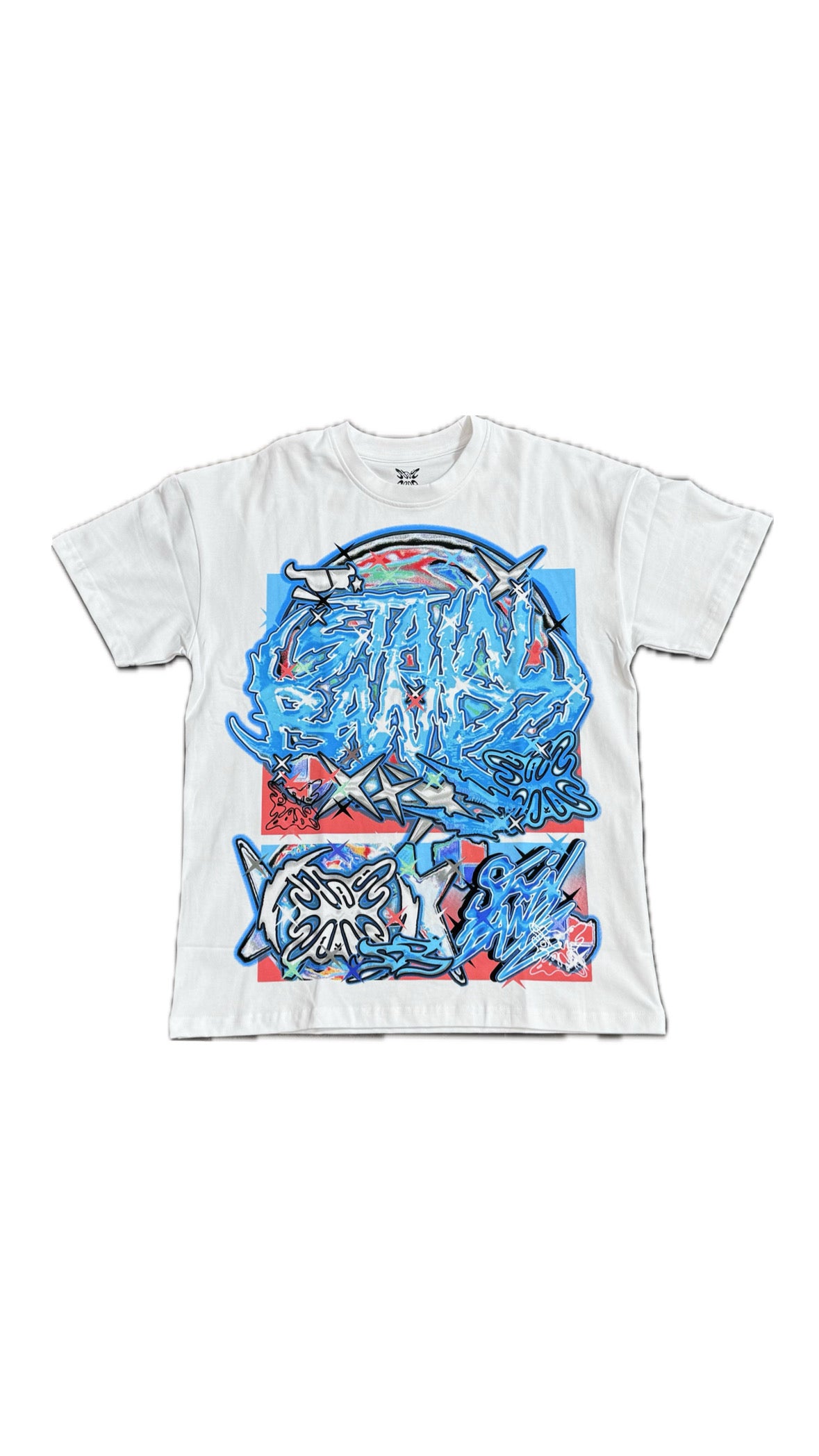 SB Studios White/Blue Tee