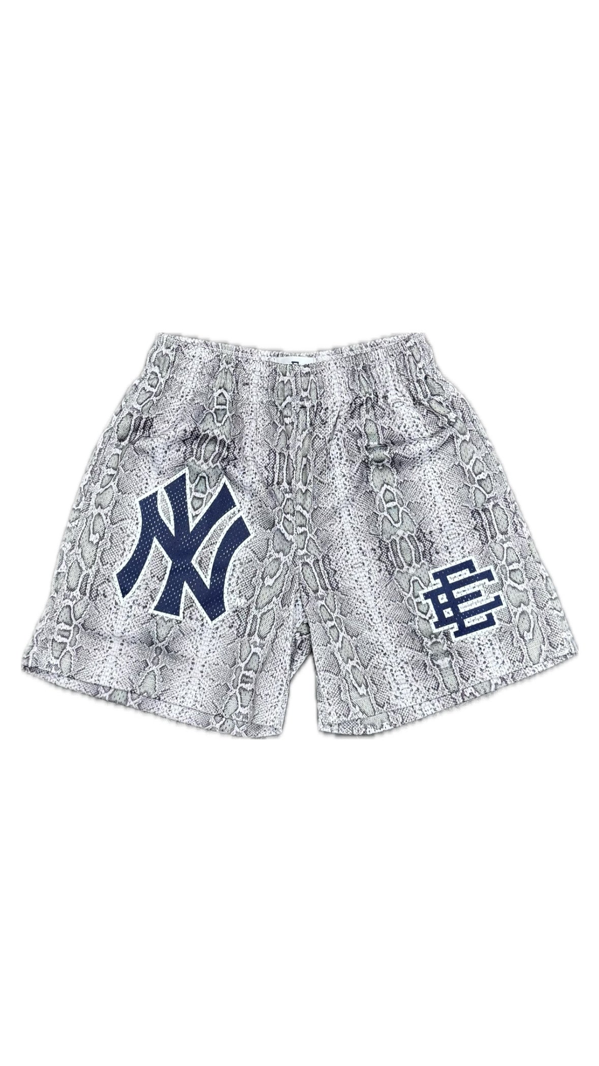 Eric Emanuel EE Basic Shorts Yankees Grey