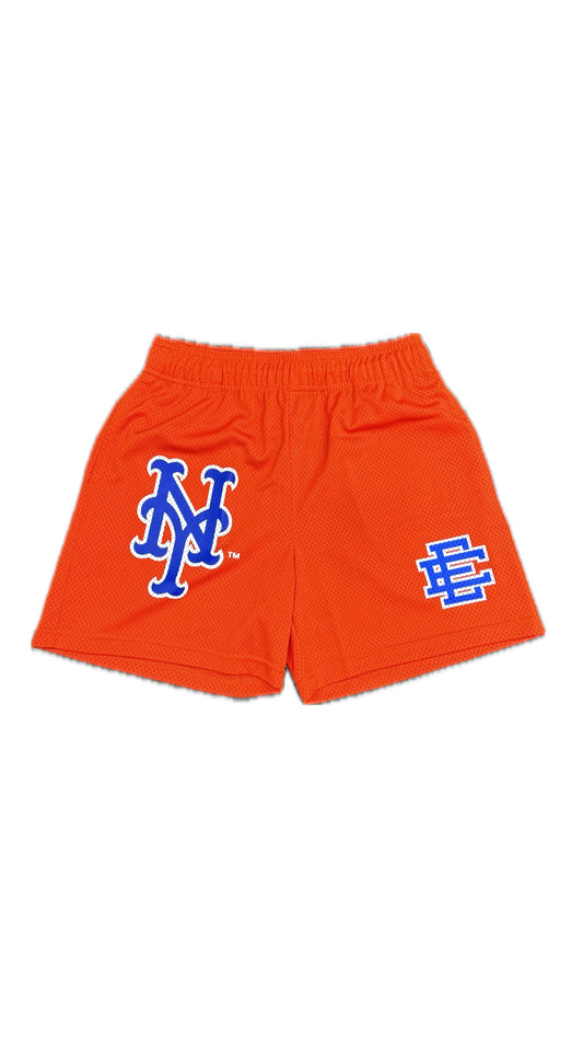 Eric Emanuel EE Basic Shorts Mets Orange