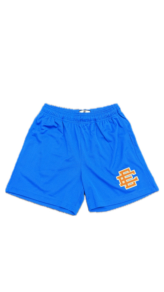 Eric Emanuel EE Basic Shorts Blue Knicks