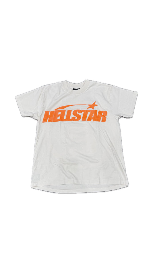 Hellstar Gel Logo Tan/Orange Tee