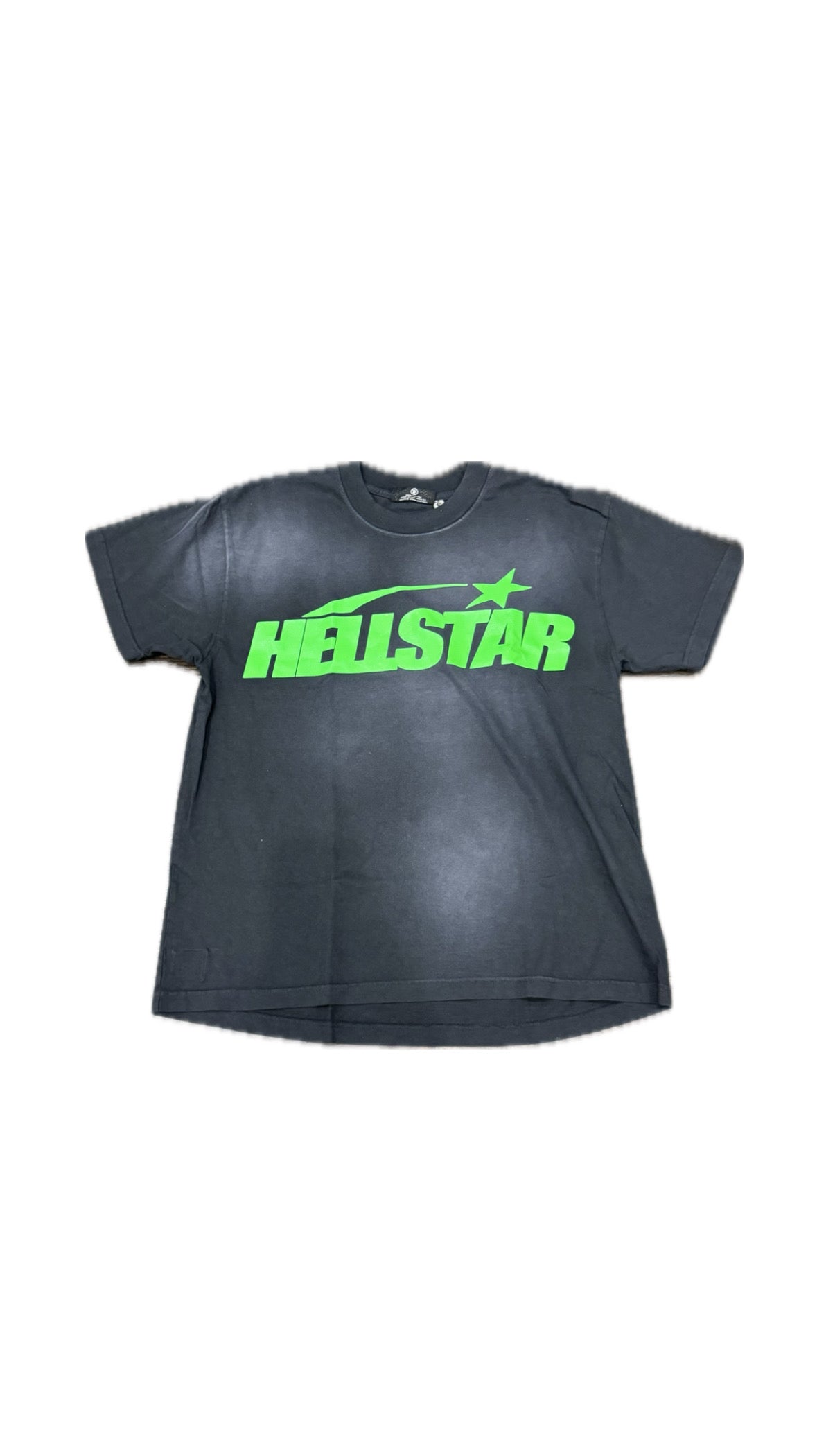 Hellstar Gel Logo Black/Green Tee