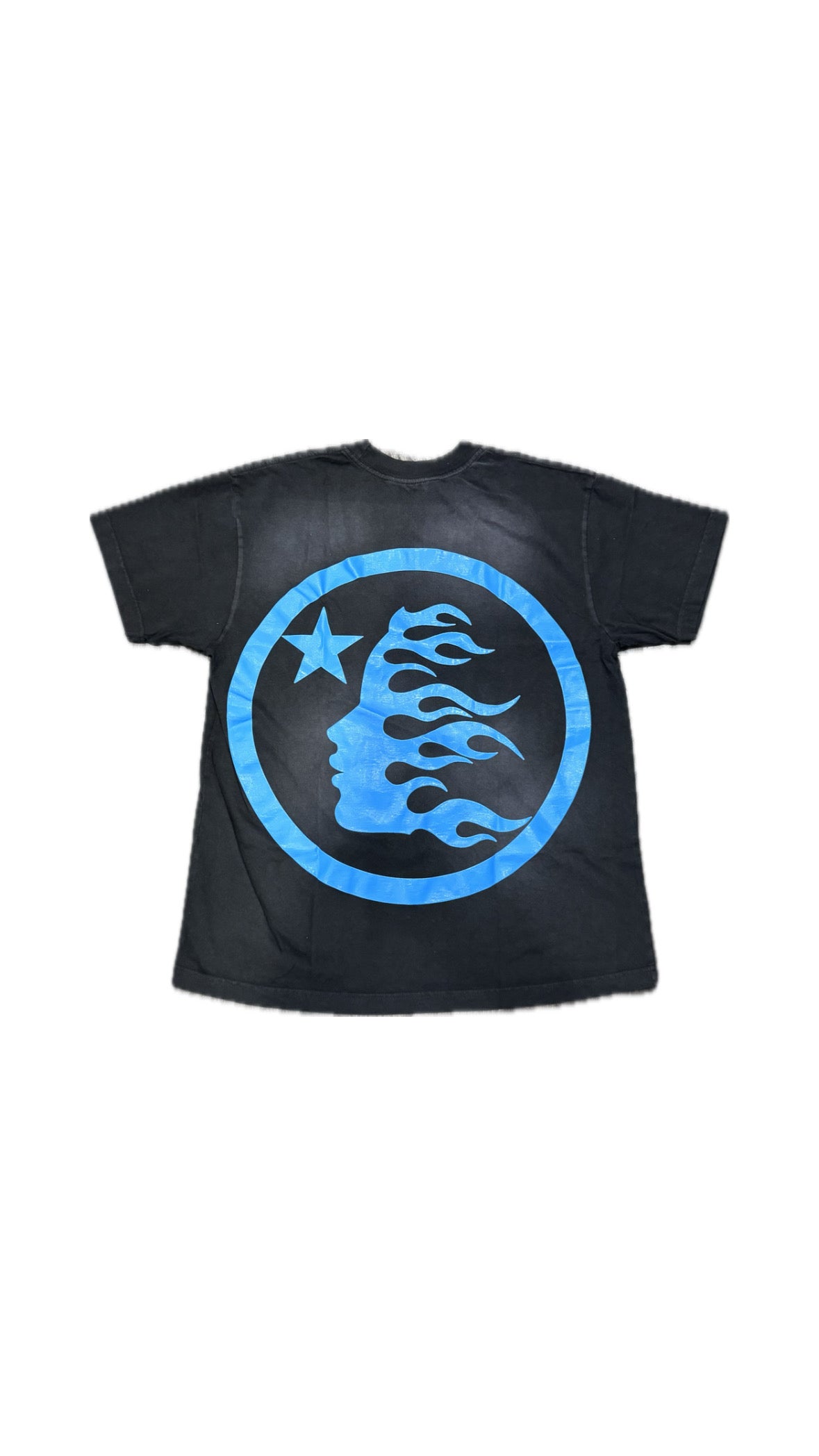 Hellstar Gel Logo Black/Blue Tee