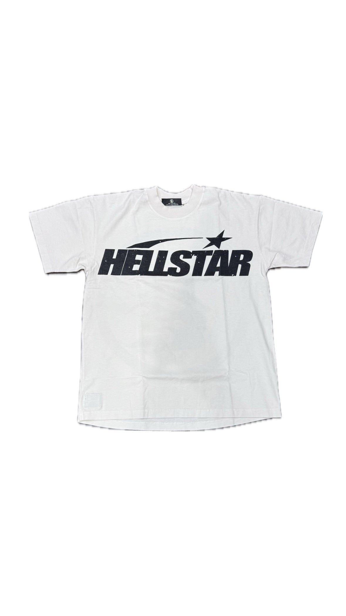 Hellstar Gel Logo Classic White/Black Tee