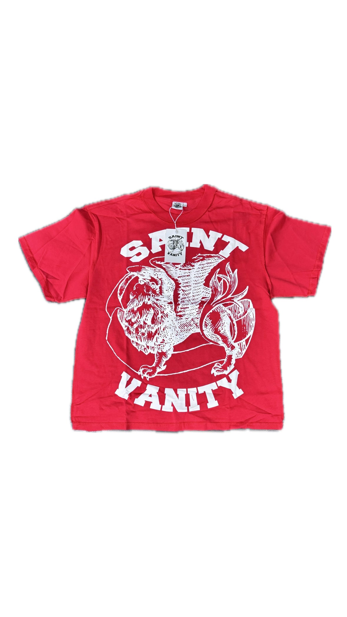 Saint Vanity Griffin Tee Red