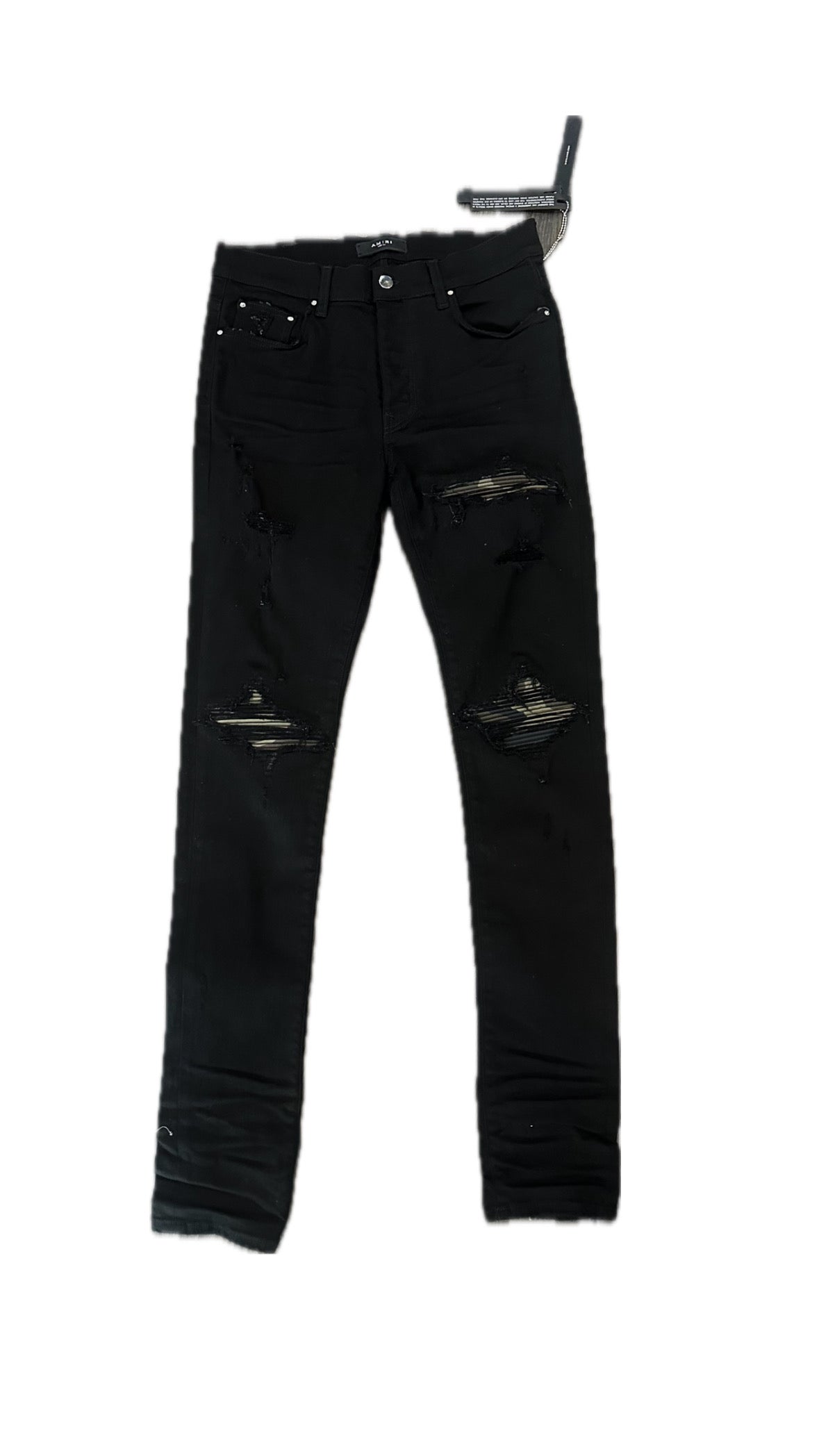 Mike Amiri Jeans MX1 Black/Camo