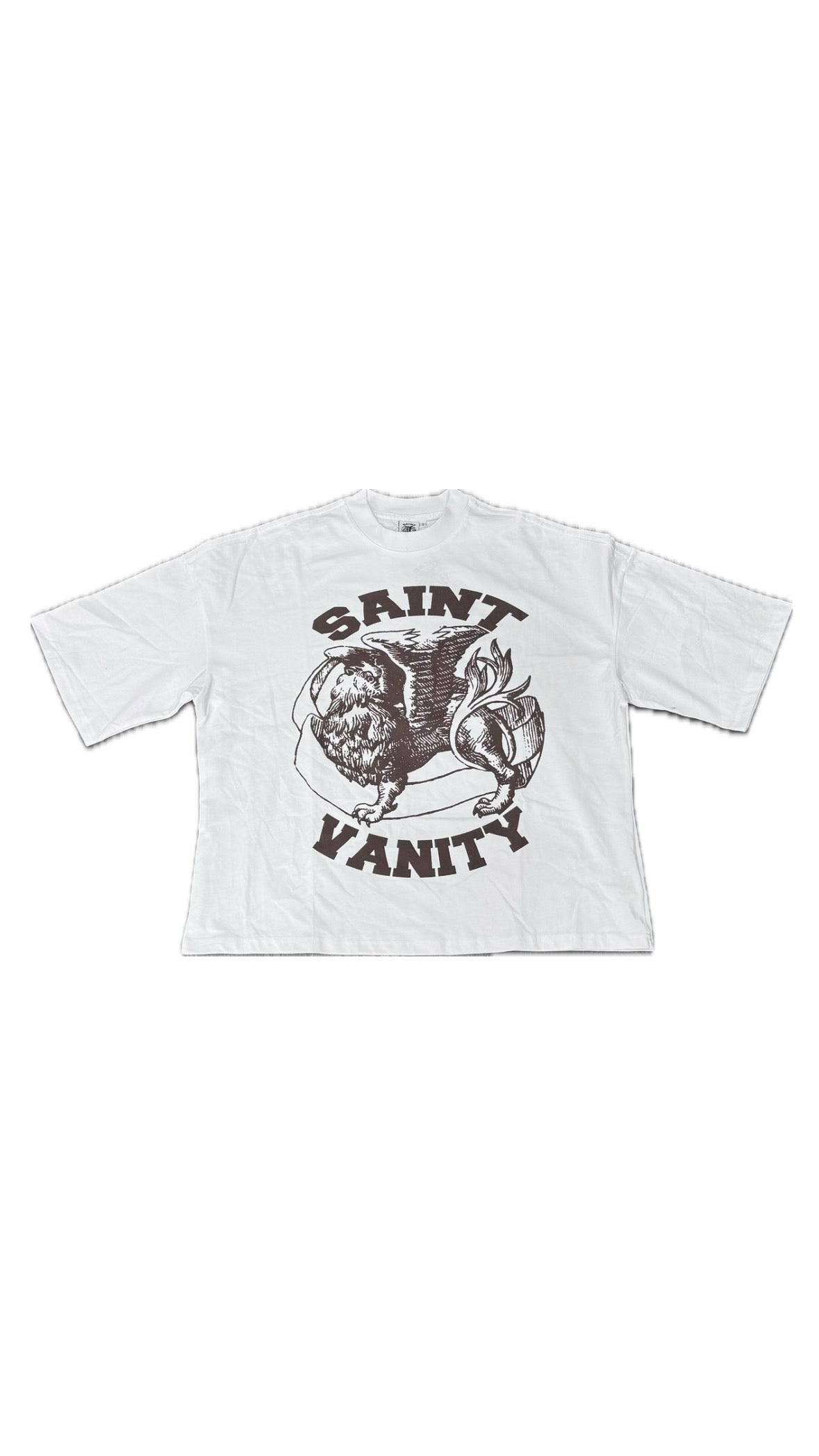 Saint Vanity Griffin White/Brown Tee