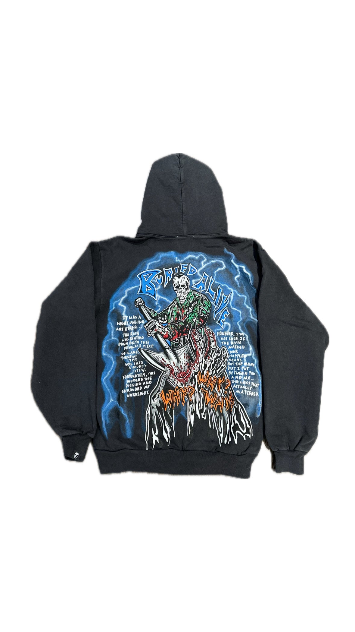 Warren Lotas 'Buried Alive' Hoodie Black