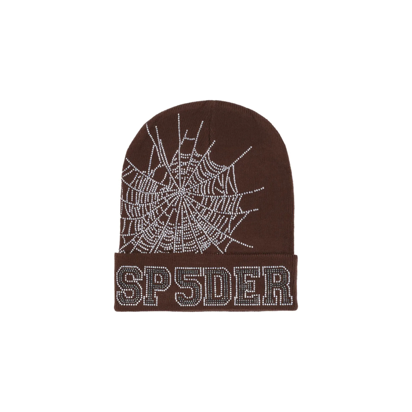 Spider Worldwide Web Beanie Brown