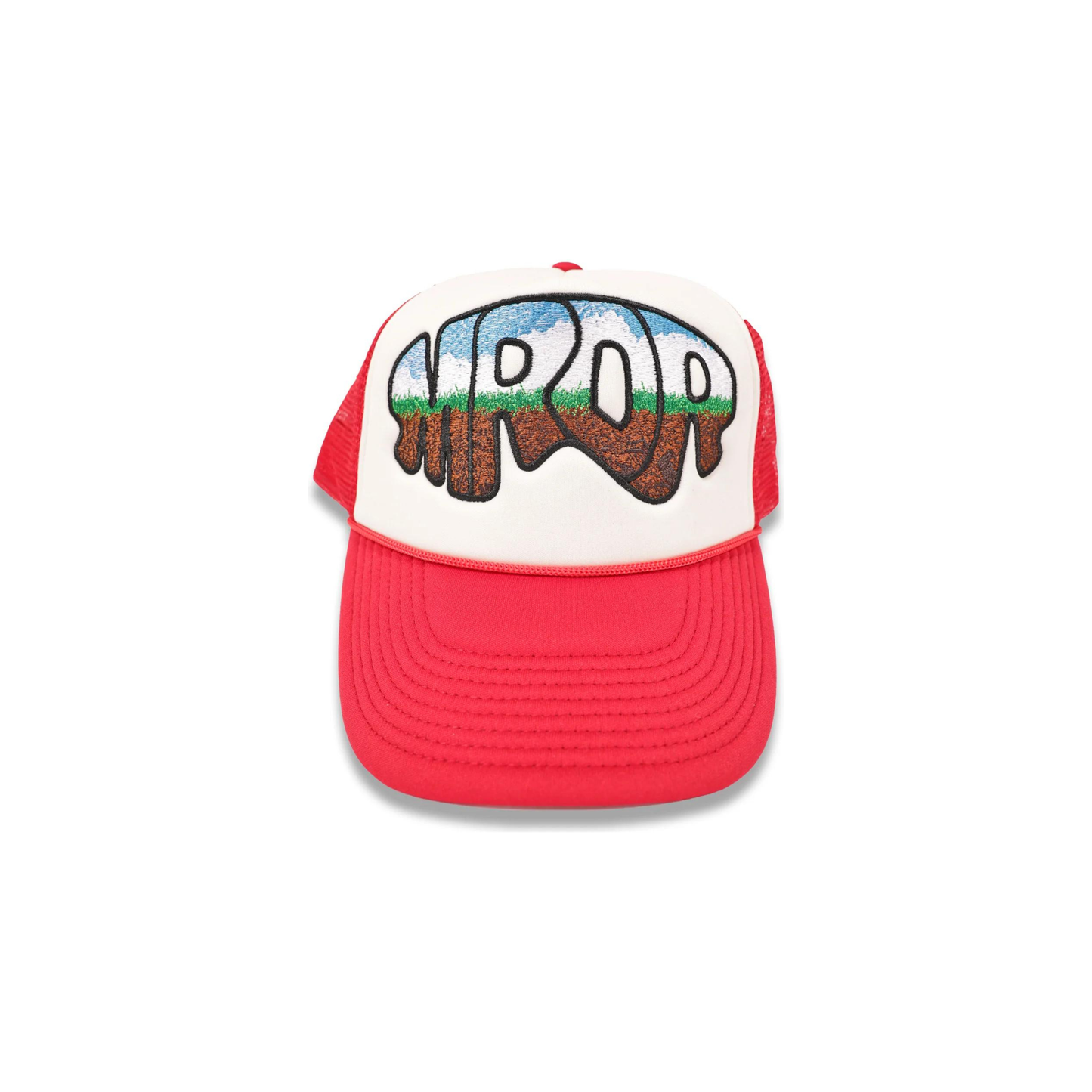 Who Decides War Mrdr Trucker Cap Red